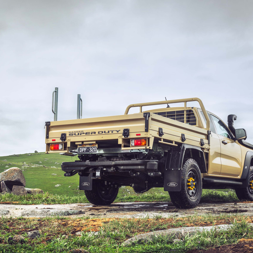 2026 Ford Ranger Super Duty Super Cab Rear View