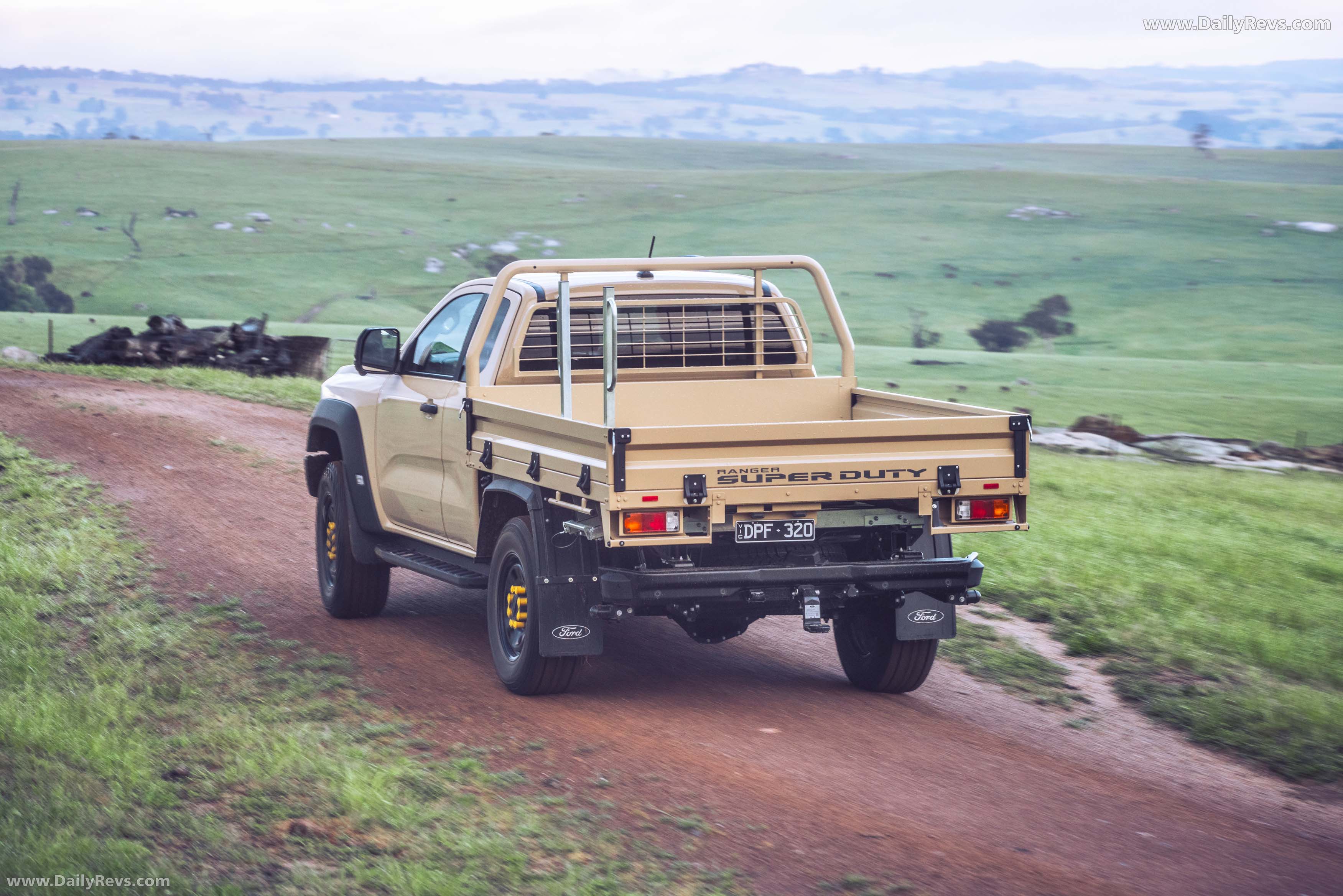 2026 Ford Ranger Super Duty Super Cab Rear View