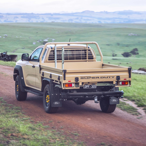 2026 Ford Ranger Super Duty Super Cab Rear View