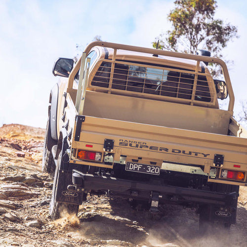 2026 Ford Ranger Super Duty Super Cab Rear View