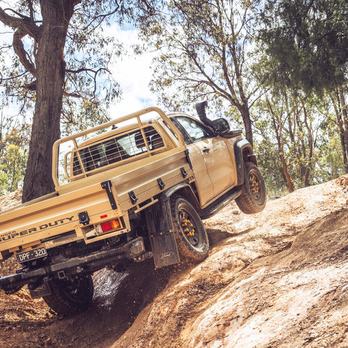 2026 Ford Ranger Super Duty Super Cab Rear View