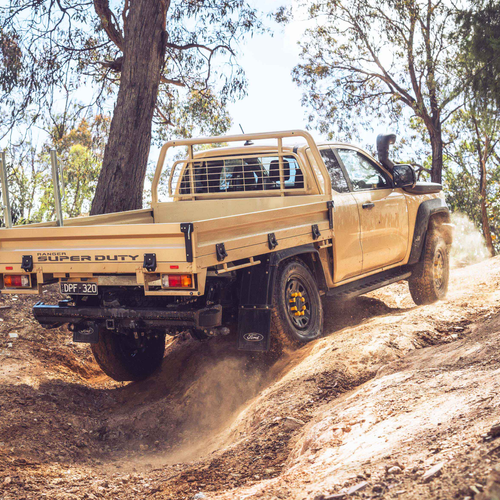 2026 Ford Ranger Super Duty Super Cab Rear View