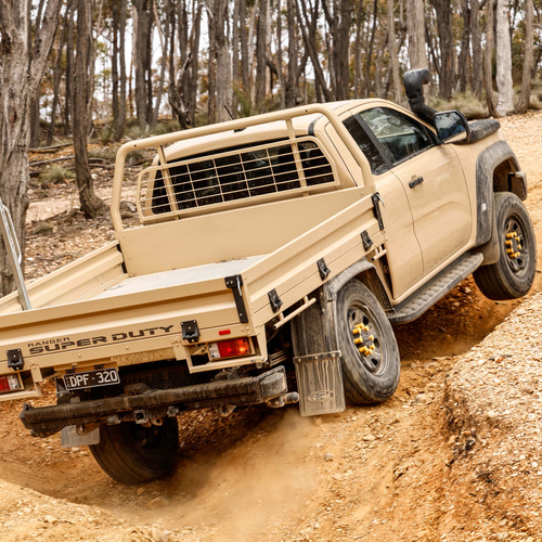 2026 Ford Ranger Super Duty Super Cab Rear View