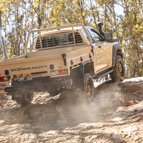 2026 Ford Ranger Super Duty Super Cab Rear View