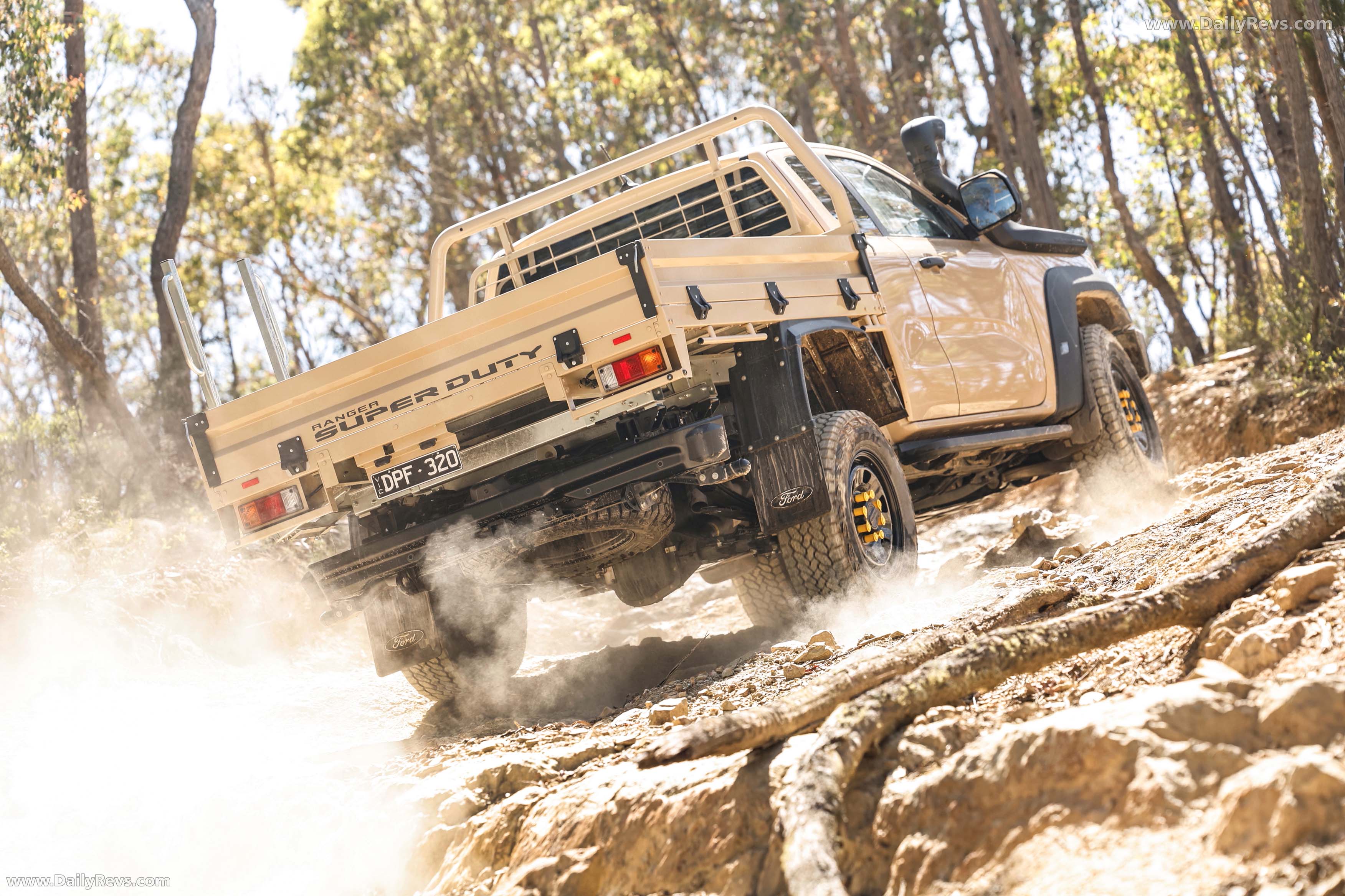 2026 Ford Ranger Super Duty Super Cab Rear View