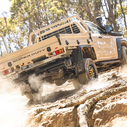 2026 Ford Ranger Super Duty Super Cab Rear View