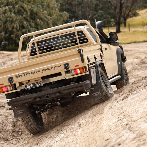 2026 Ford Ranger Super Duty Super Cab Rear View