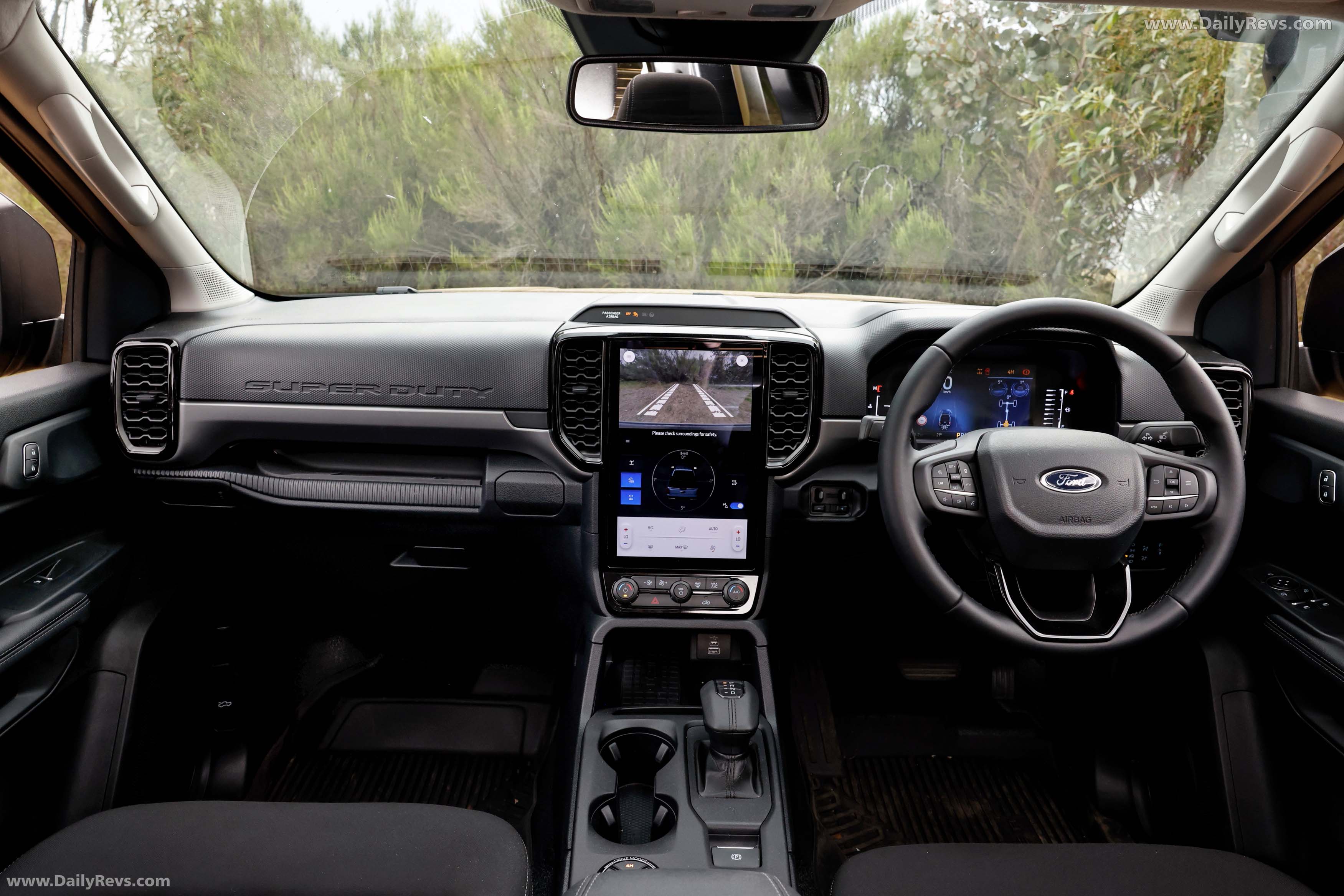 2026 Ford Ranger Super Duty Super Cab Interior