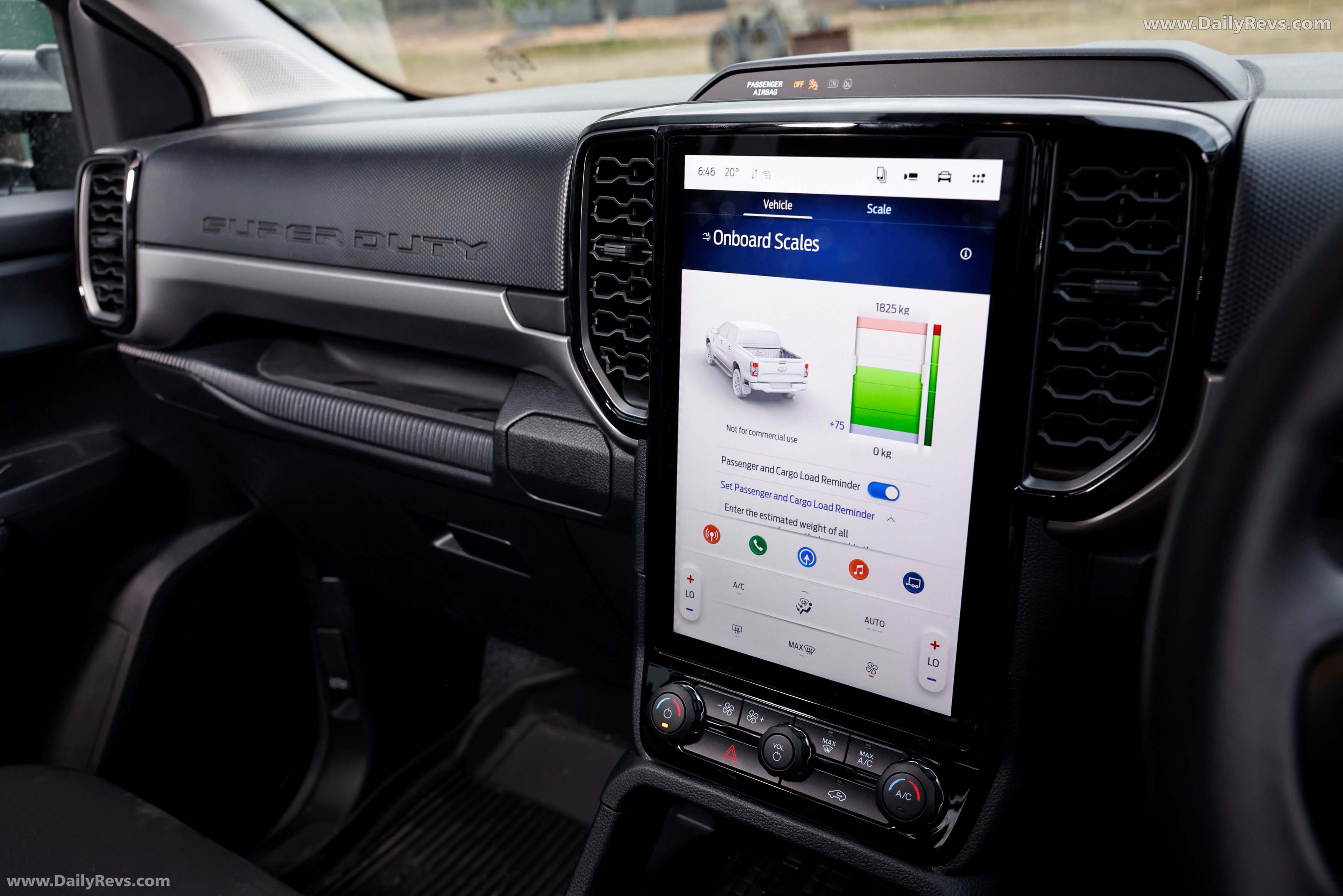 2026 Ford Ranger Super Duty Super Cab Interior