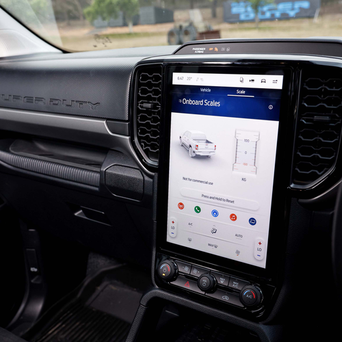 2026 Ford Ranger Super Duty Super Cab Interior