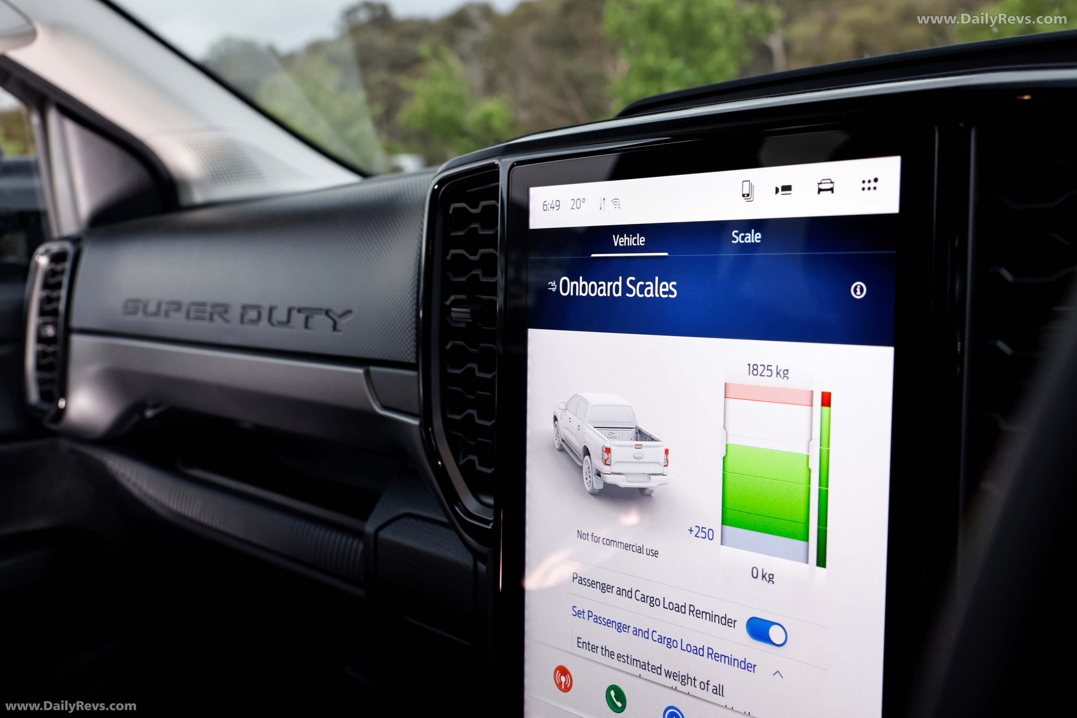2026 Ford Ranger Super Duty Super Cab Interior