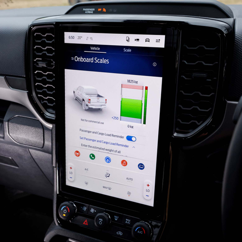 2026 Ford Ranger Super Duty Super Cab Interior