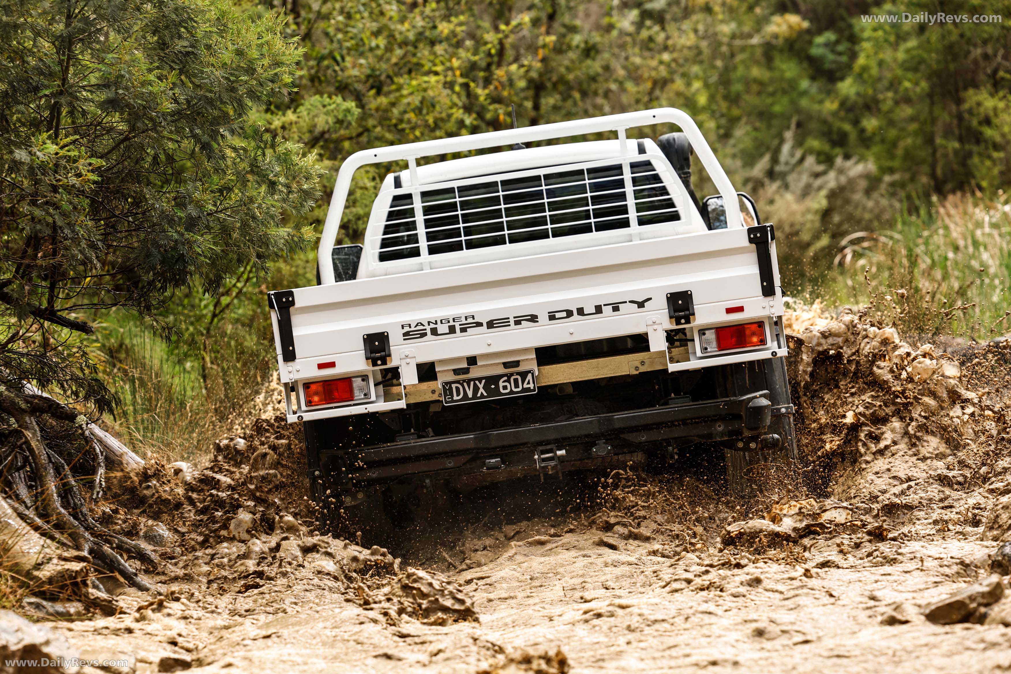 2026 Ford Ranger Super Duty Single Cab Rear View