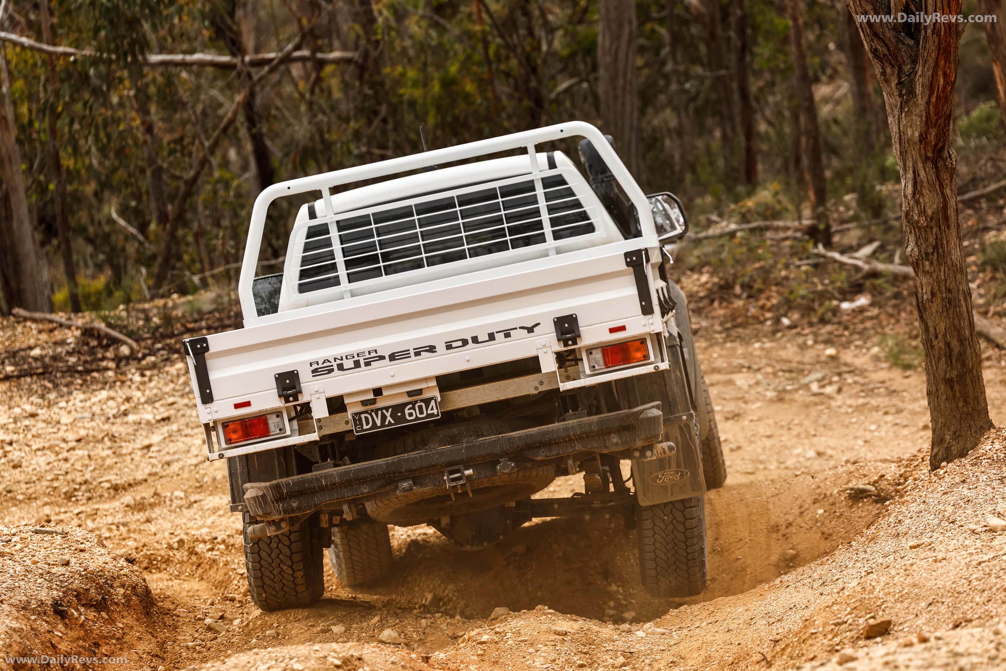 2026 Ford Ranger Super Duty Single Cab Rear View