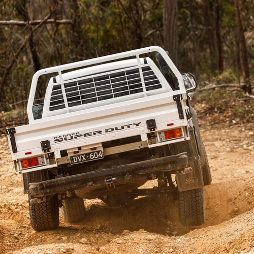 2026 Ford Ranger Super Duty Single Cab Rear View