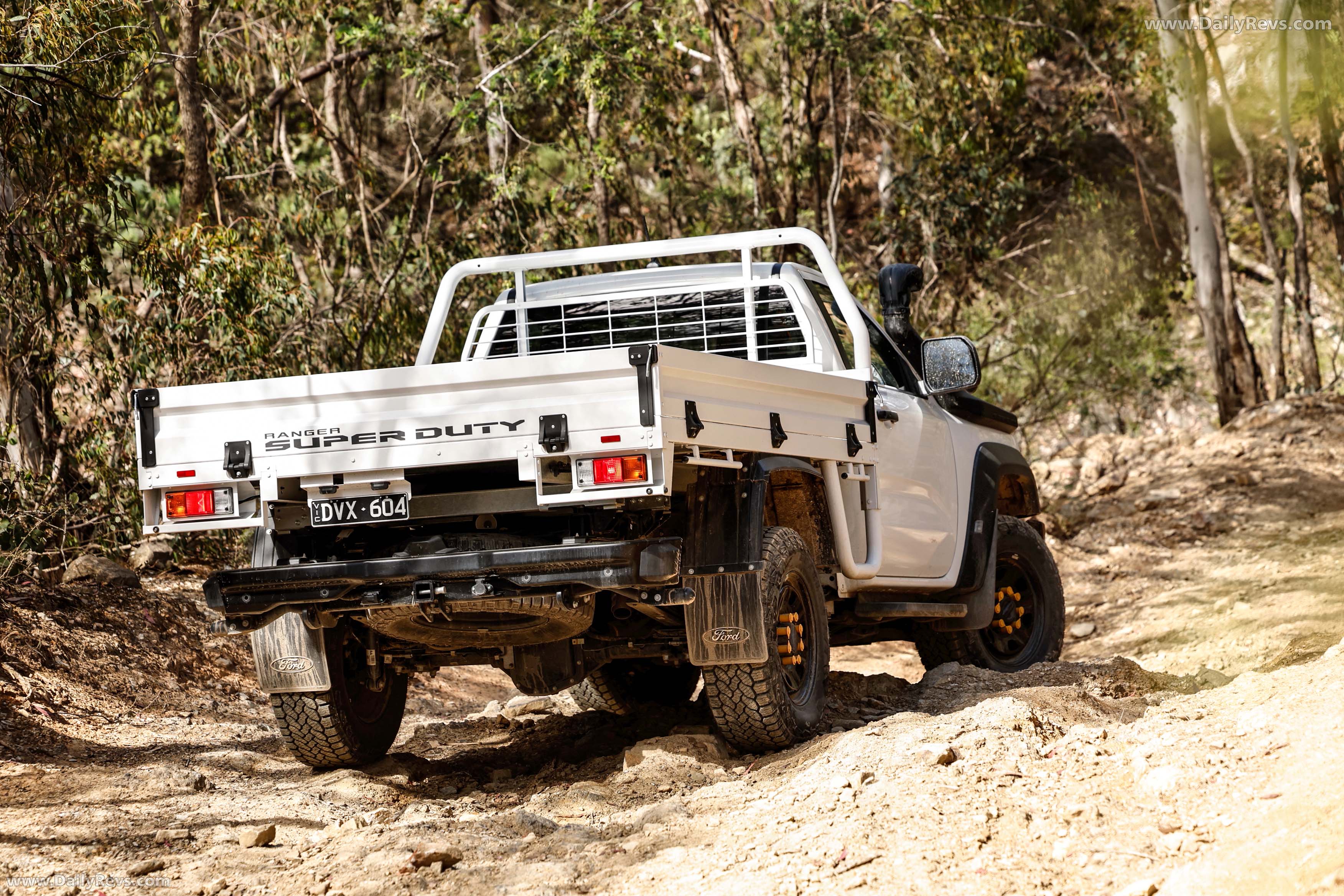 2026 Ford Ranger Super Duty Single Cab Rear View