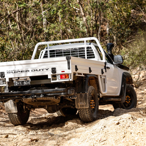 2026 Ford Ranger Super Duty Single Cab Rear View