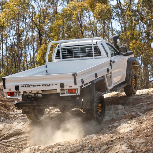 2026 Ford Ranger Super Duty Single Cab Rear View