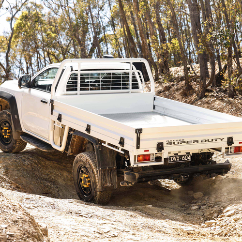 2026 Ford Ranger Super Duty Single Cab Rear View