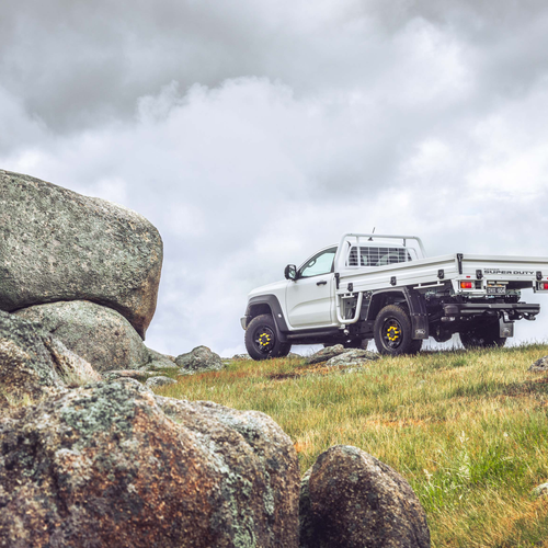 2026 Ford Ranger Super Duty Single Cab Rear View