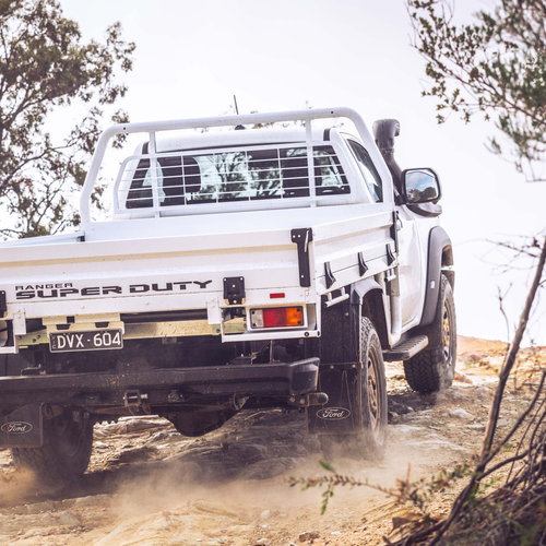 2026 Ford Ranger Super Duty Single Cab Rear View