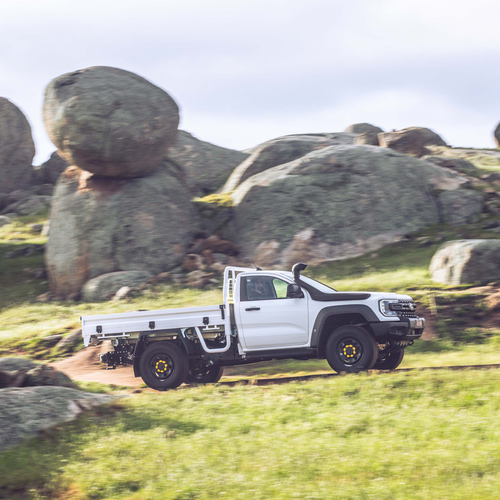 2026 Ford Ranger Super Duty Single Cab Side View