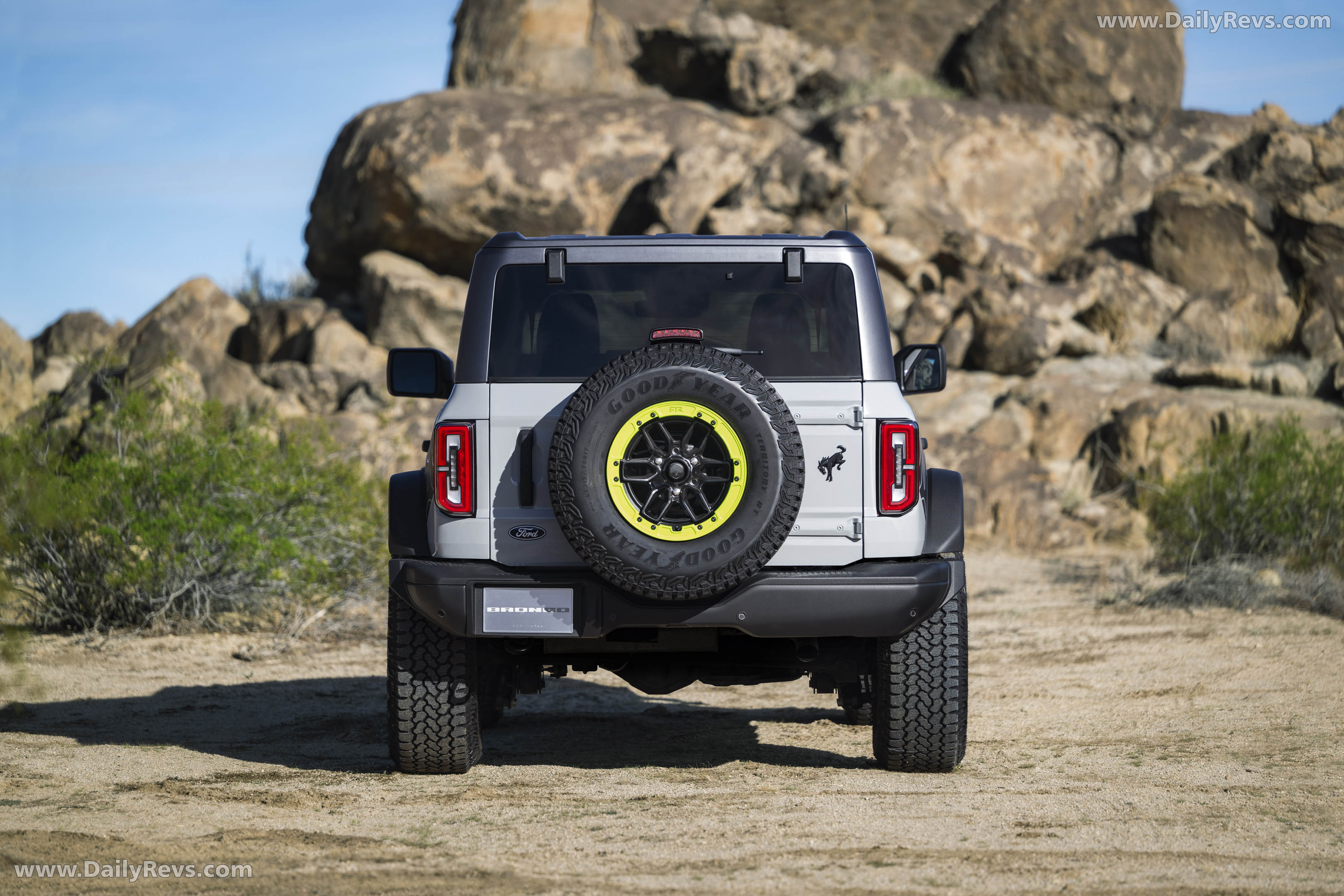 2027 Ford Bronco RTR Rear View