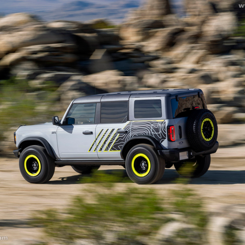 2027 Ford Bronco RTR Rear View