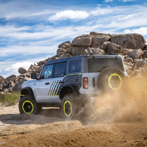 2027 Ford Bronco RTR Rear View