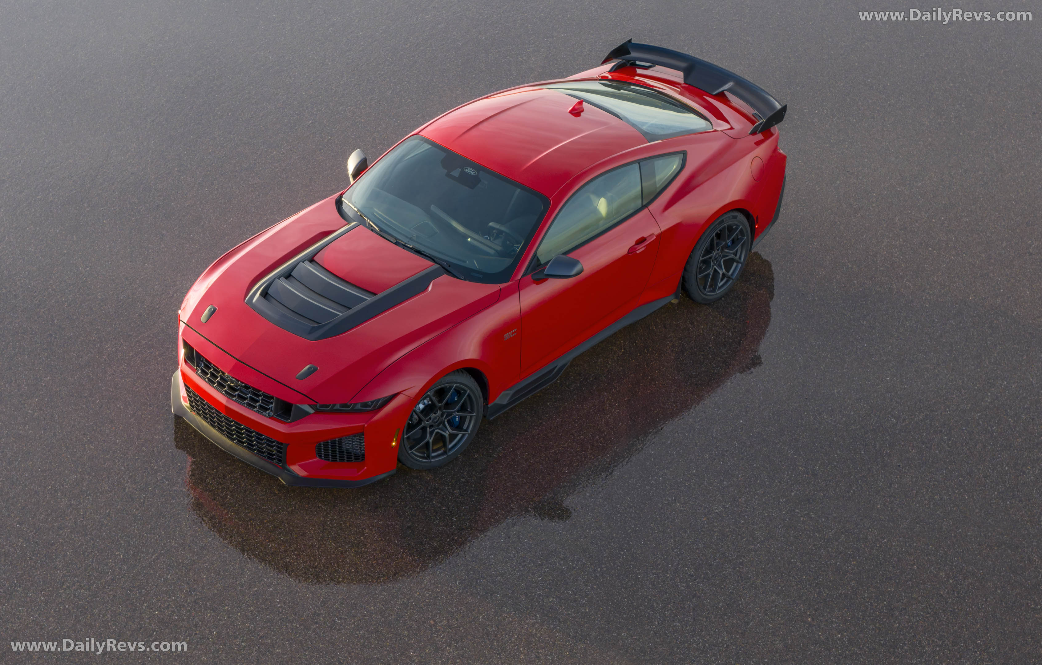 2026 Ford Mustang Dark Horse SC Top View