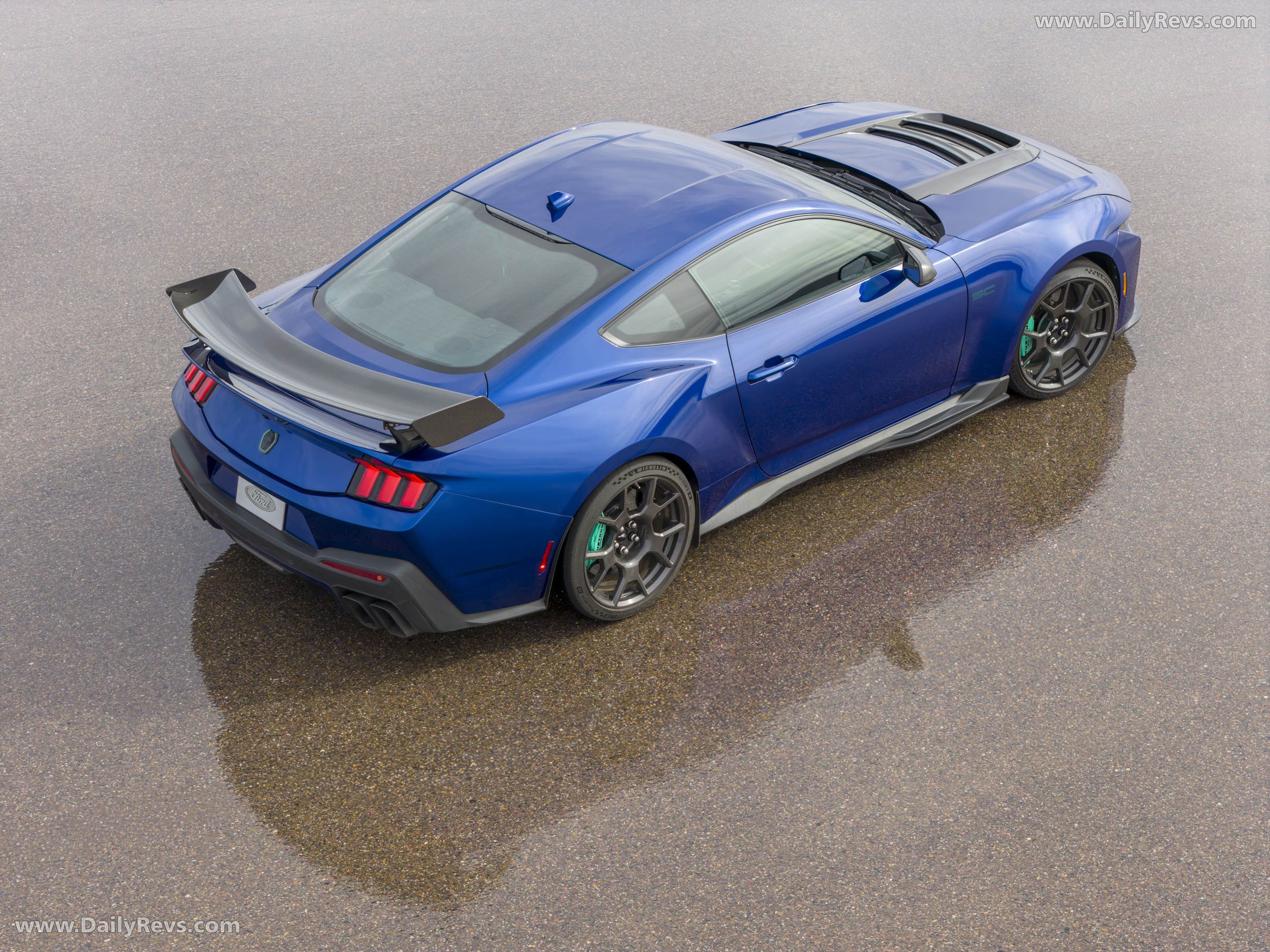 2026 Ford Mustang Dark Horse SC Track Pack Top View