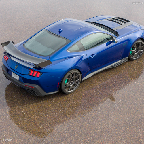 2026 Ford Mustang Dark Horse SC Track Pack Top View