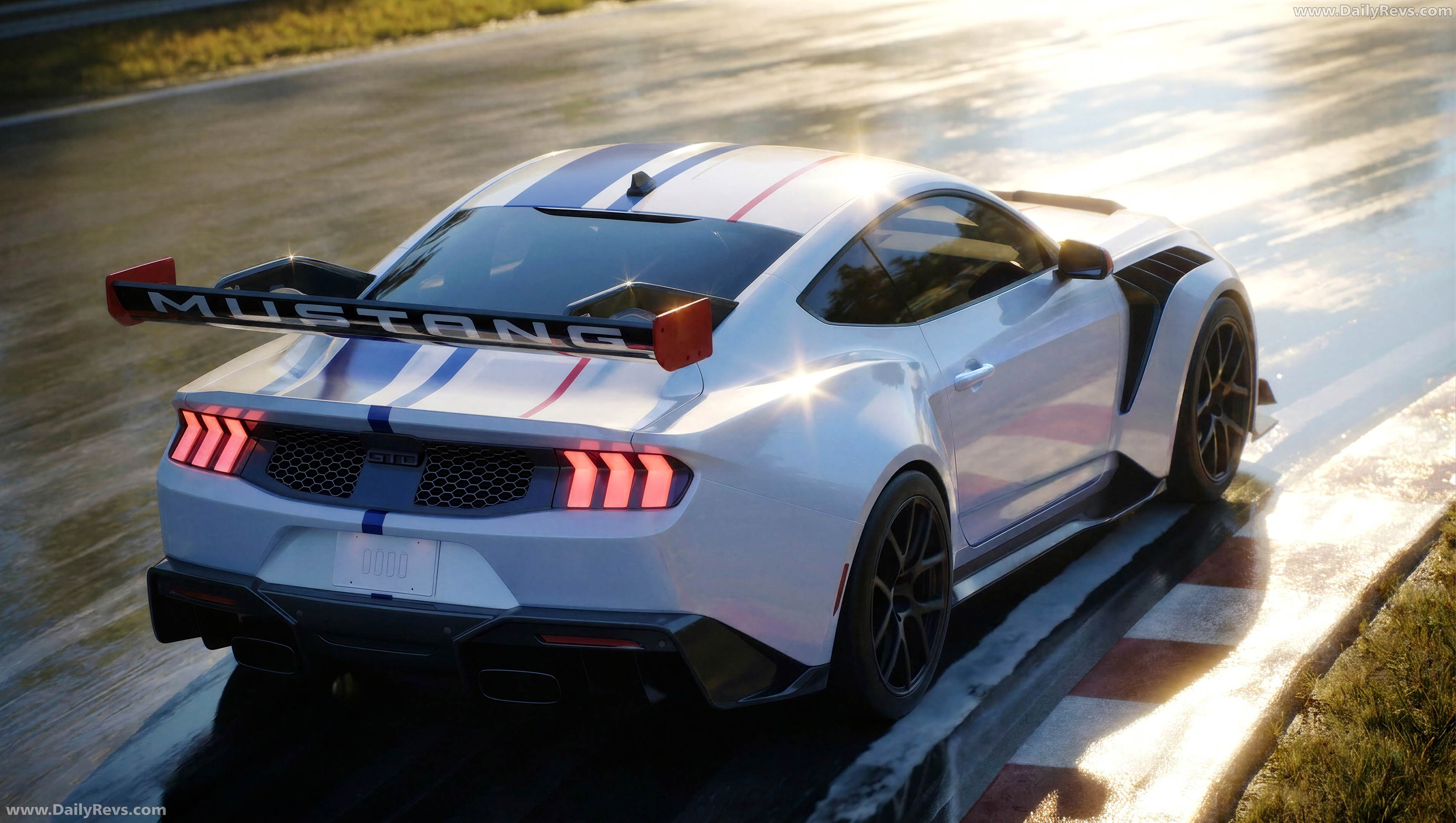 2026 Ford Mustang GTD Spirit of America 2.0 Rear View