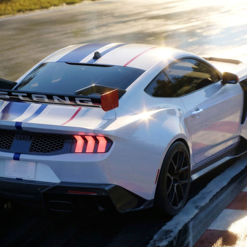 2026 Ford Mustang GTD Spirit of America 2.0 Rear View