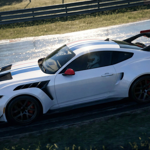 2026 Ford Mustang GTD Spirit of America 2.0 Side View