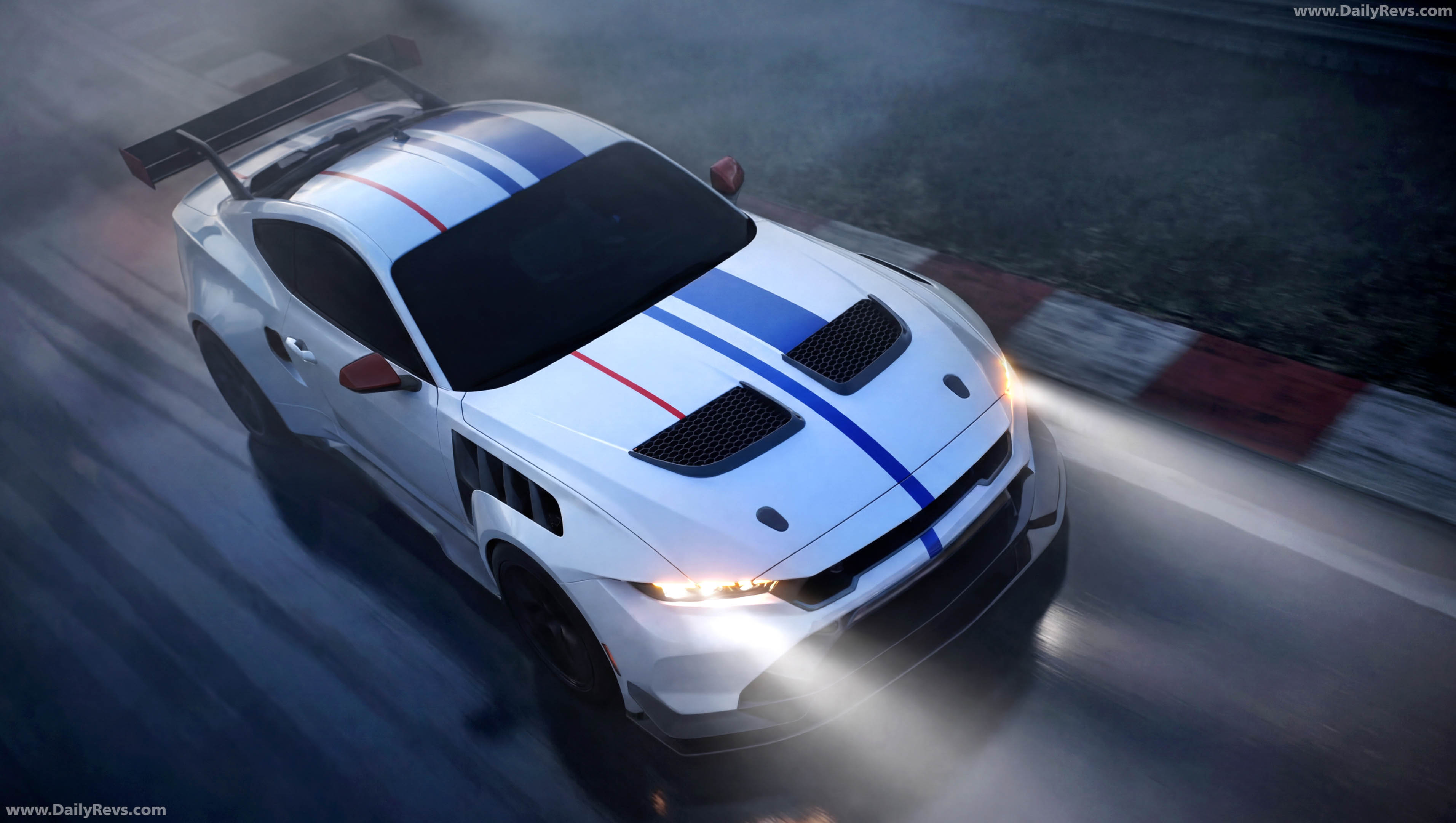2026 Ford Mustang GTD Spirit of America 2.0 Top View
