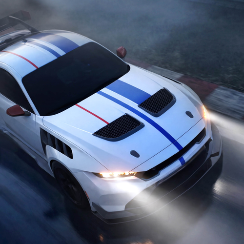 2026 Ford Mustang GTD Spirit of America 2.0 Top View