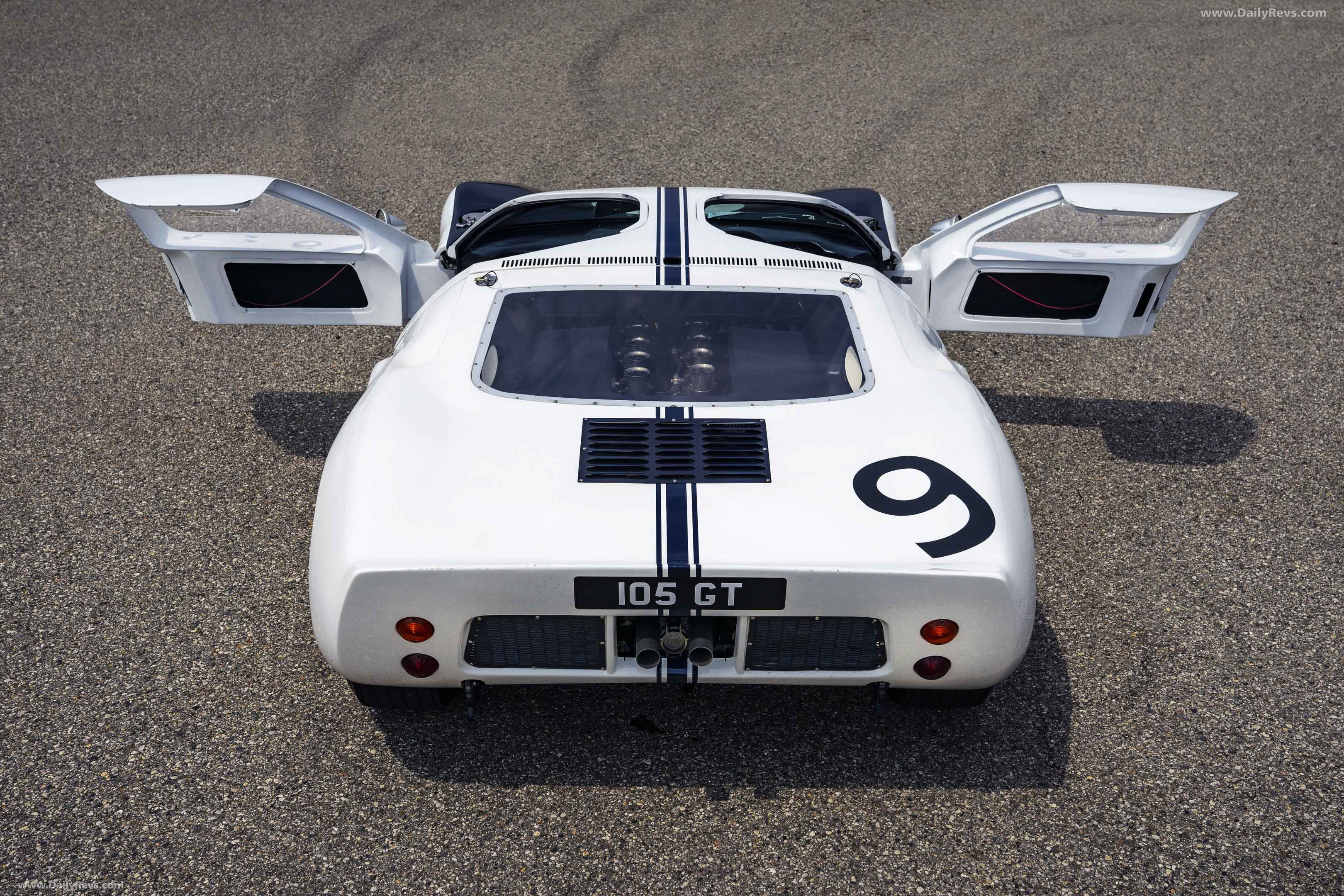 1964 Ford GT Prototype Rear View