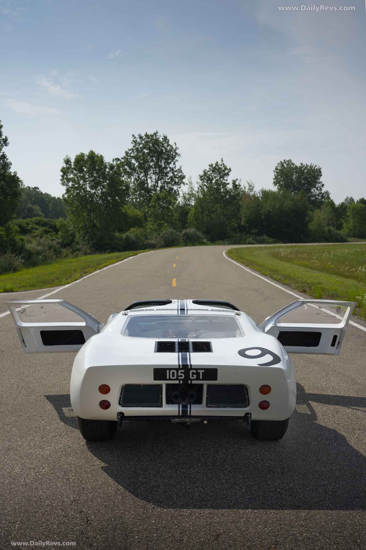 1964 Ford GT Prototype Rear View