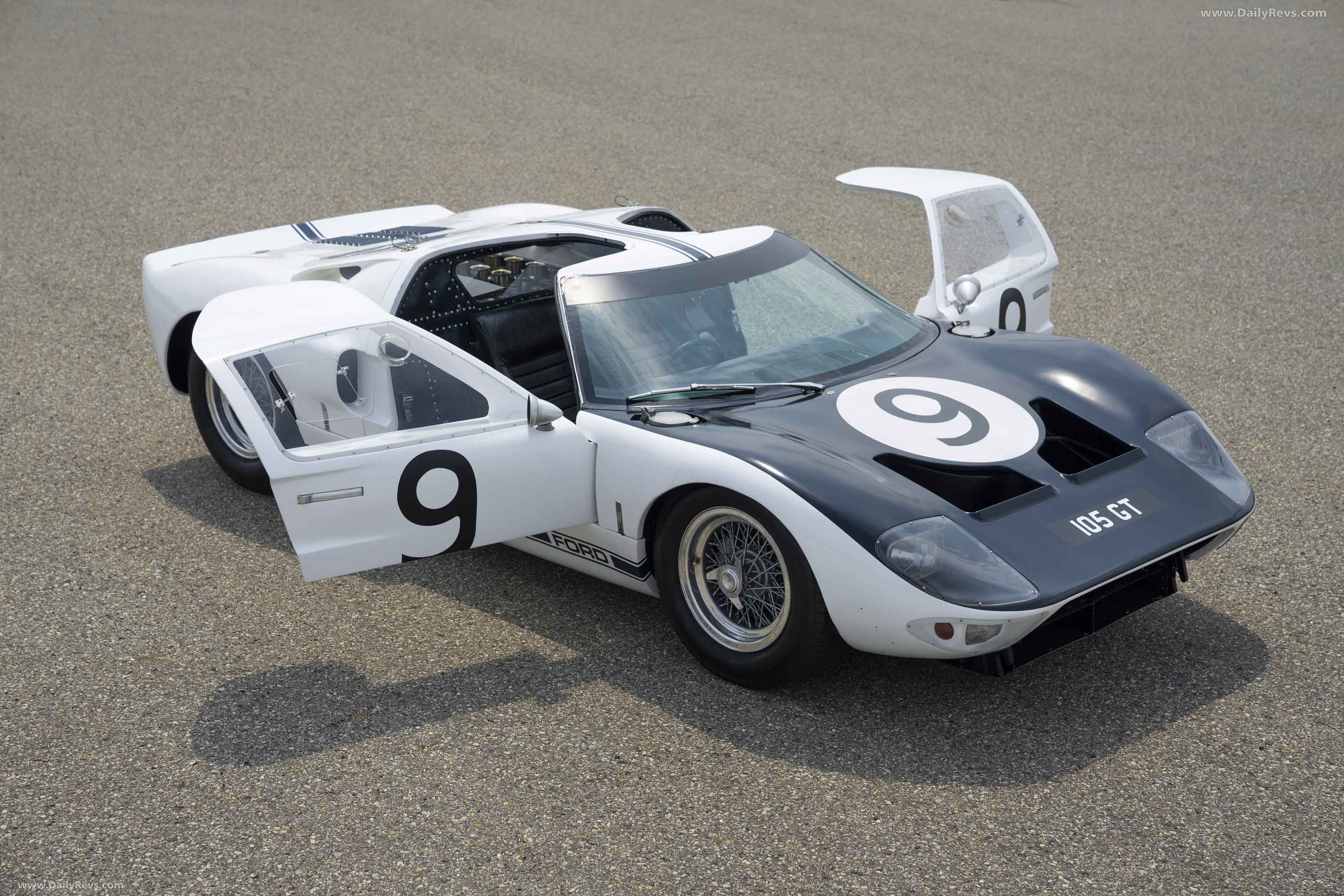 1964 Ford GT Prototype Top View