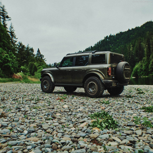 2027 Ford Bronco Filson Rear View