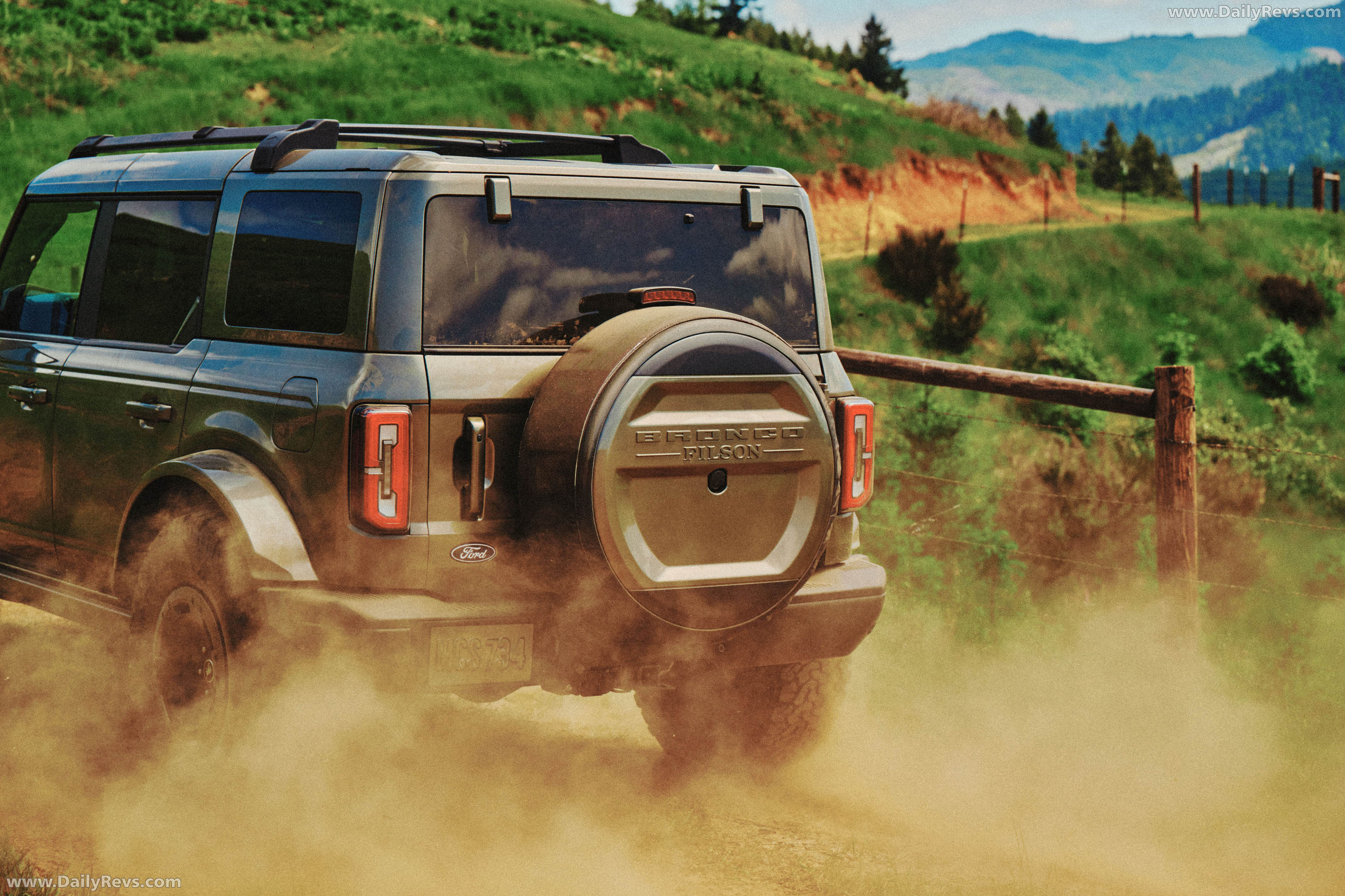2027 Ford Bronco Filson Rear View