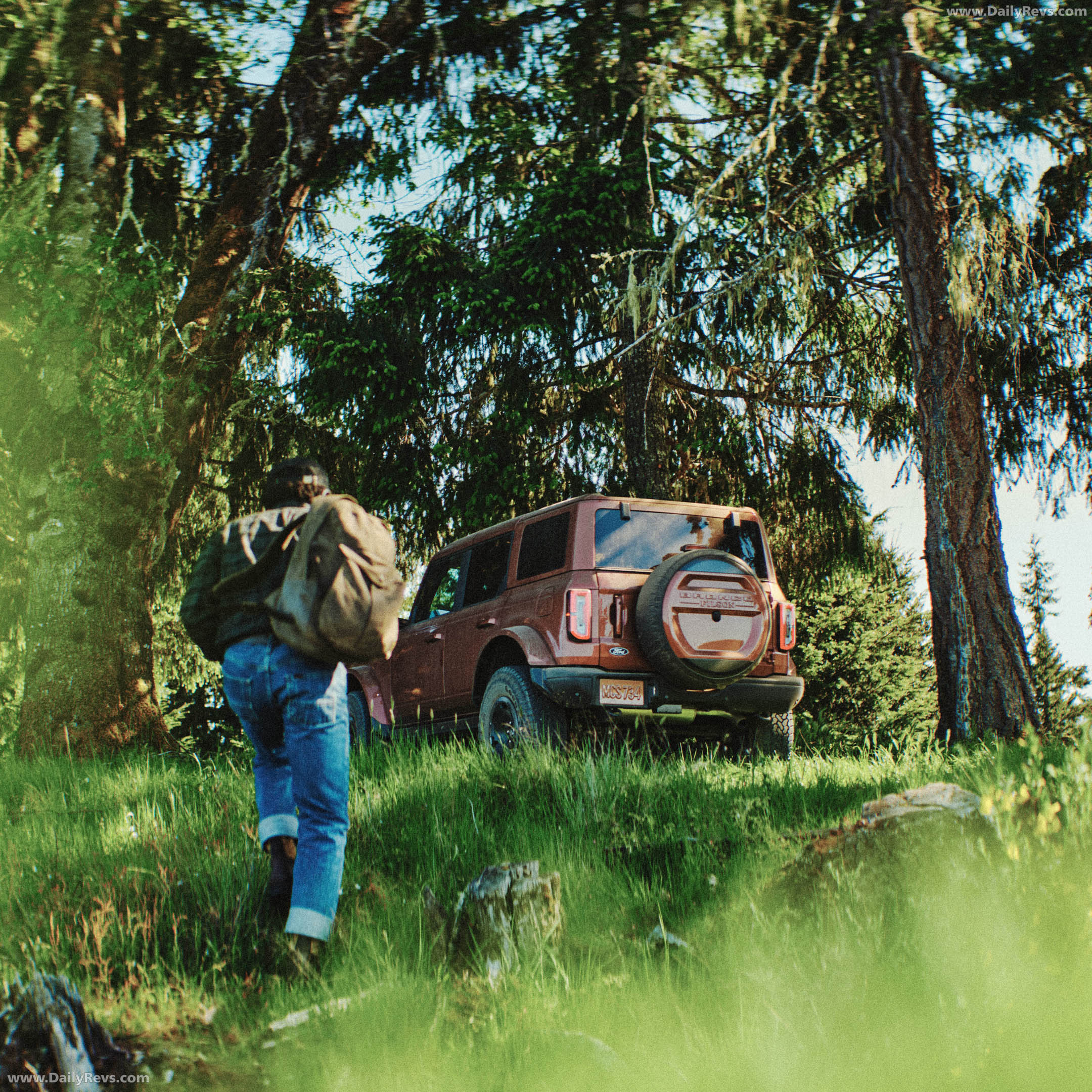 2027 Ford Bronco Filson First Edition Rear View
