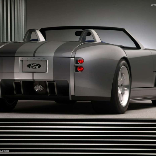 2004 Ford Shelby Cobra Concept Rear View