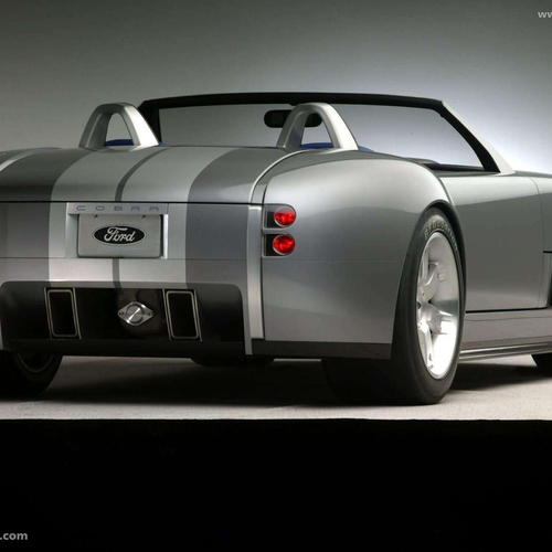 2004 Ford Shelby Cobra Concept Rear View