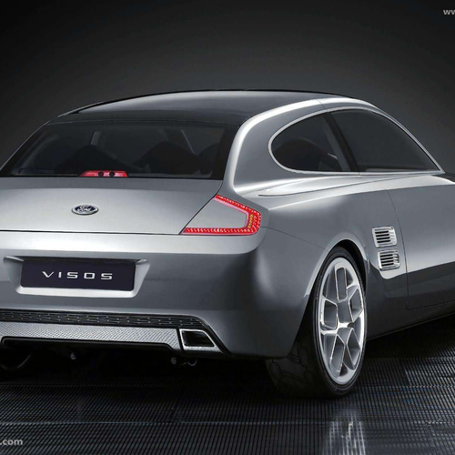 2003 Ford Visos Concept Rear View