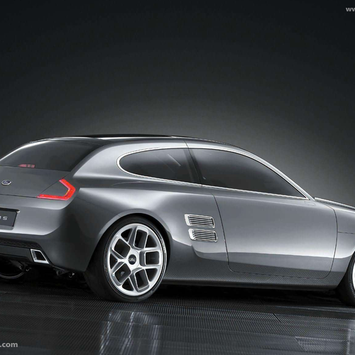 2003 Ford Visos Concept Rear View