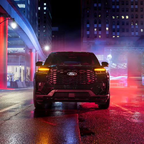 2027 Ford Explorer ST Sinister Package Front View