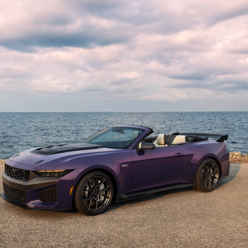 2027 Ford Mustang Dark Horse SC Convertible Front View