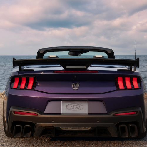 2027 Ford Mustang Dark Horse SC Convertible Rear View